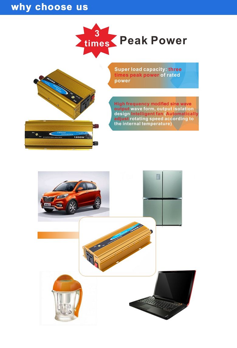 5000w modified sine wave inverter