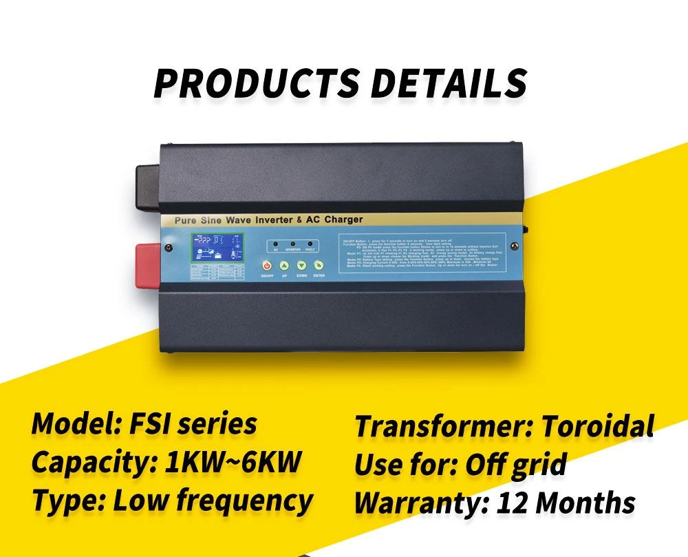 dc to ac hybrid solar inverter