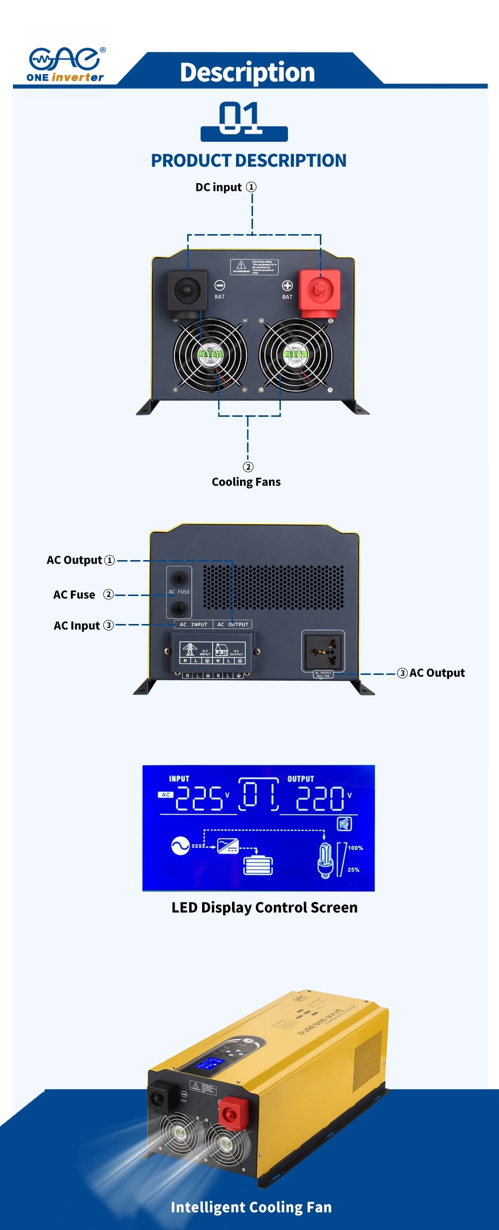 5KW Low Frequency Inverter 5KW Low Frequency Inverter
